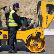 New Volvo Ride On Roller 120cm, 2.5 ton double drum compactor