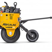 New Mecalac Walk Behind Roller Single drum roller (71cm drum width)