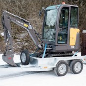 New Taylors Trailer Heavy duty mini excavator