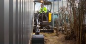 Volvo reveals 1.8 tonne ECR18E ultra-short swing radius compact excavator - coming in January 2019