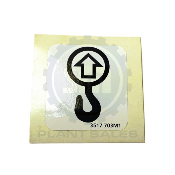 3517703M1 Decal - Lifting - Mecalac