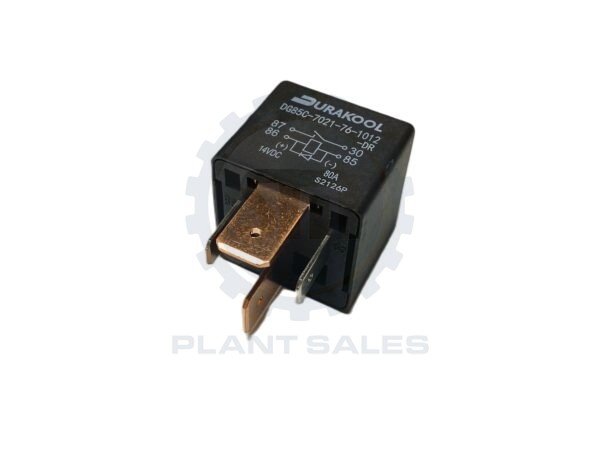 T105587 Relay 12V 70A (with Diode) - Mecalac