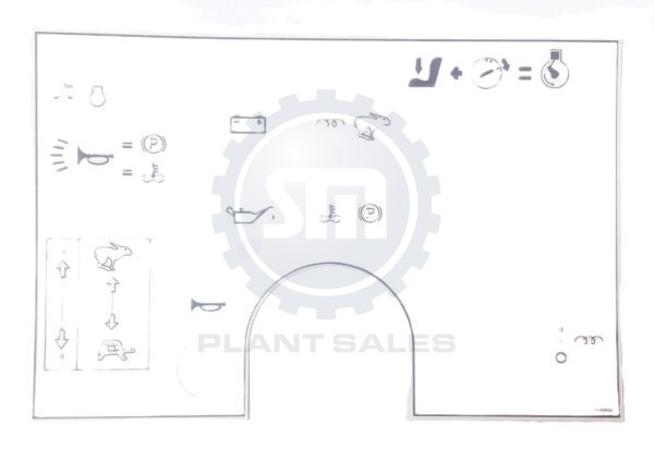 T120407 Dash Decal - Mecalac