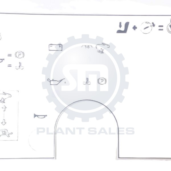 T120407 Dash Decal - Mecalac