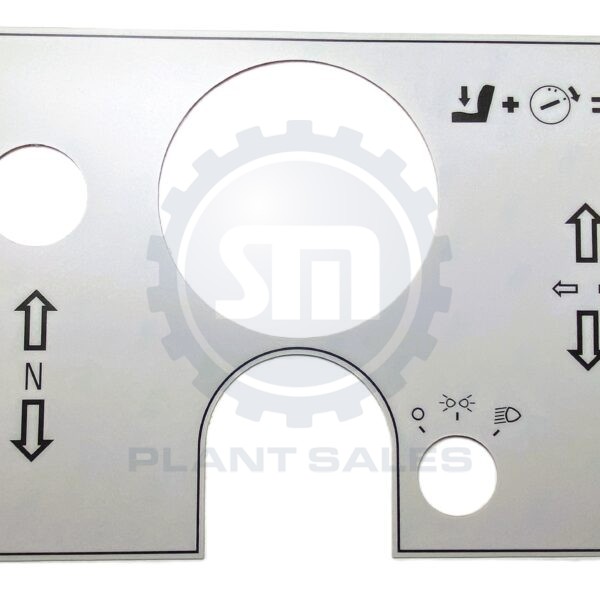 T146309 Decal - Dash - Mecalac