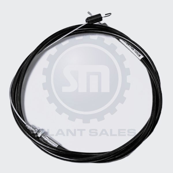 1748-1052B Throttle Cable (TV800) - Mecalac