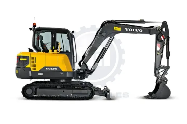 VOLVO EC60E  6 Ton Midi Excavator - Image 2