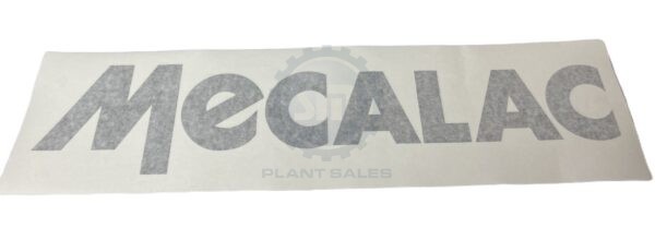 T160508 Mecalac Decal - Mecalac