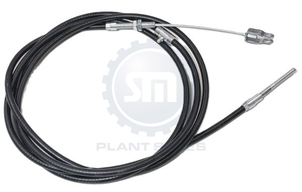 1597-1037 Handbrake Cable (3700mm Long) - Mecalac