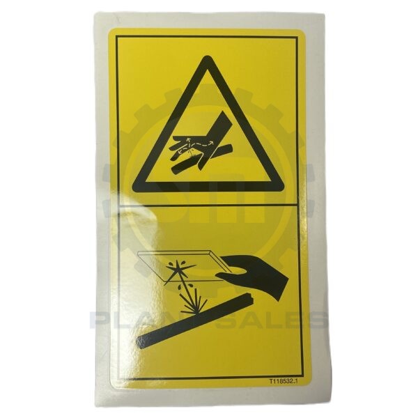 T118532 Decal - Hose Burst - Mecalac