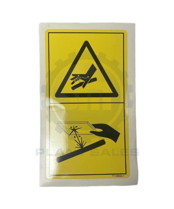 T118532 Decal - Hose Burst - Mecalac
