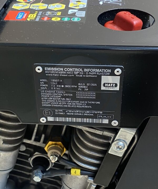 ME1000002 Engine 1B50 MBR71HD Pedestrian Roller - Image 3