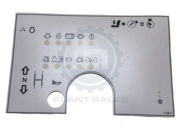 T130012 Decal - Dash
