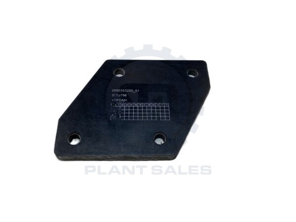 1000407091 Rubber Plate - Wacker
