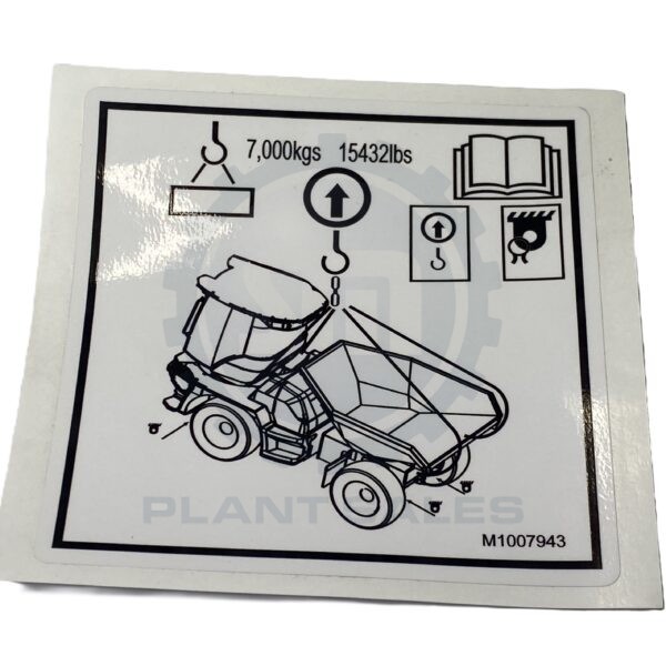 M1007943 Decal - Swing Revo-9 - Mecalac