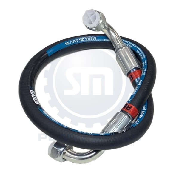 M1008509 Hose Assembly - Skip Control Valve (TA9-9MDX) - Mecalac