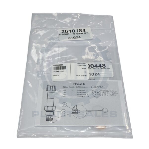 510001680 Seal Kit (Relief) - Wacker