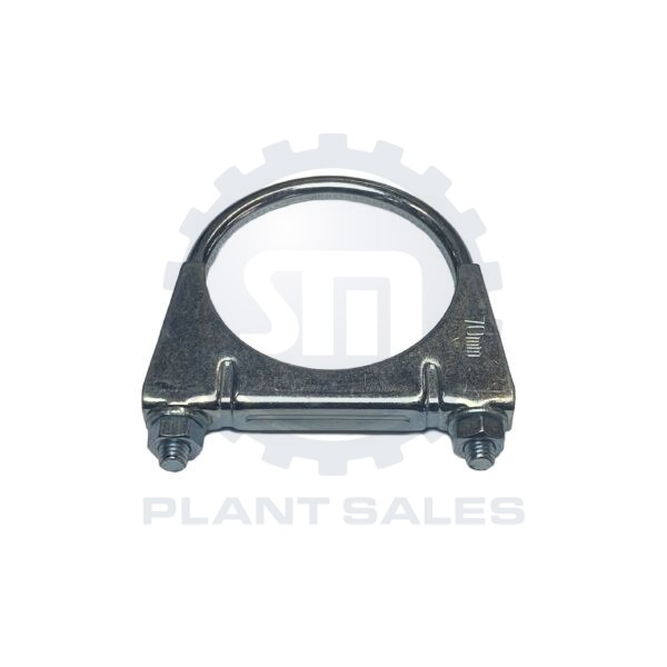 14557-010 Exhaust Clamp (70mm) - Mecalac
