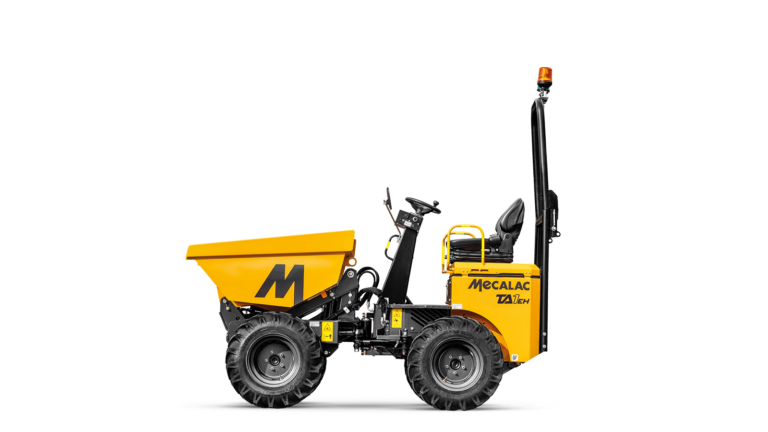 Mecalac TA1EH 1 tonne high-tip site dumper
