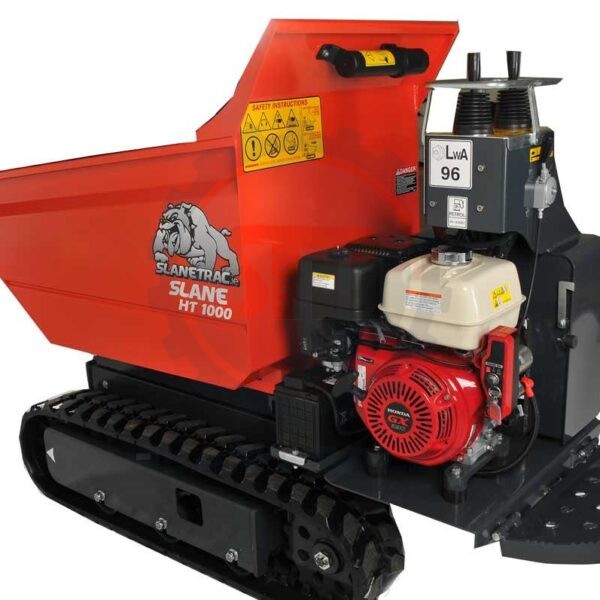 Slanetrac HT1000 Compact petrol tracked high-tip dumper with a Honda GX390 engine
